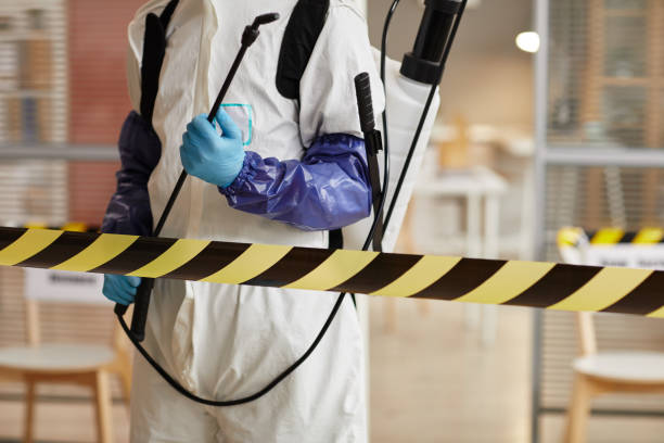 Professional Biohazard technician working in Denton, NE